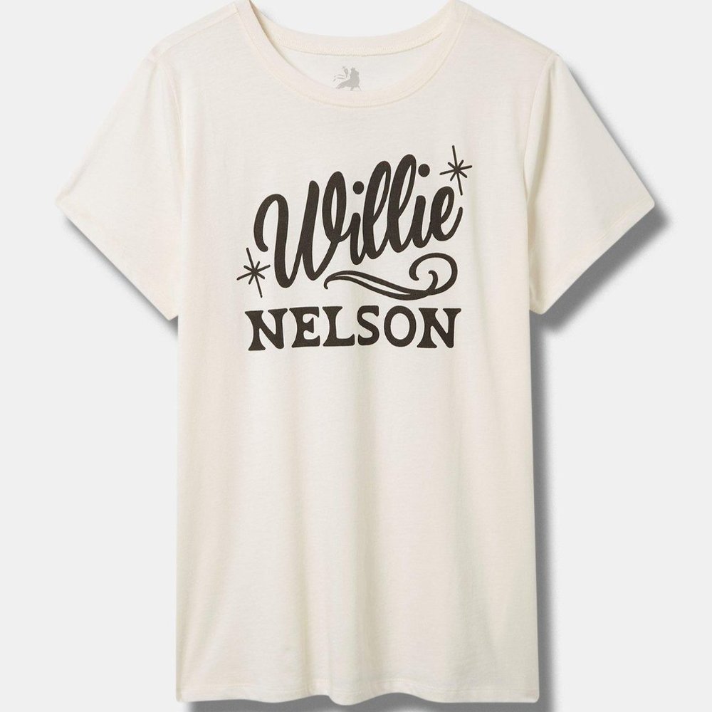 ❤️NWT TORRID BAND TEE WILLIE NELSON COUNTRY MUSIC CONCERT SHIRT - PLUS SIZE 2X
